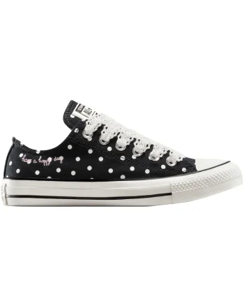 Tenisi  Chuck Taylor All Star cu buline, Negru