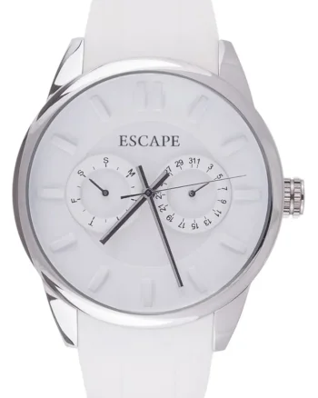 Ceas barbatesc  model ECP10787, curea din silicon, carcasa din otel, 42mm, rezistenta la apa 5 ATM