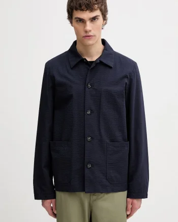 A.P.C. cămașă pentru bărbați din bumbac Veste Brest