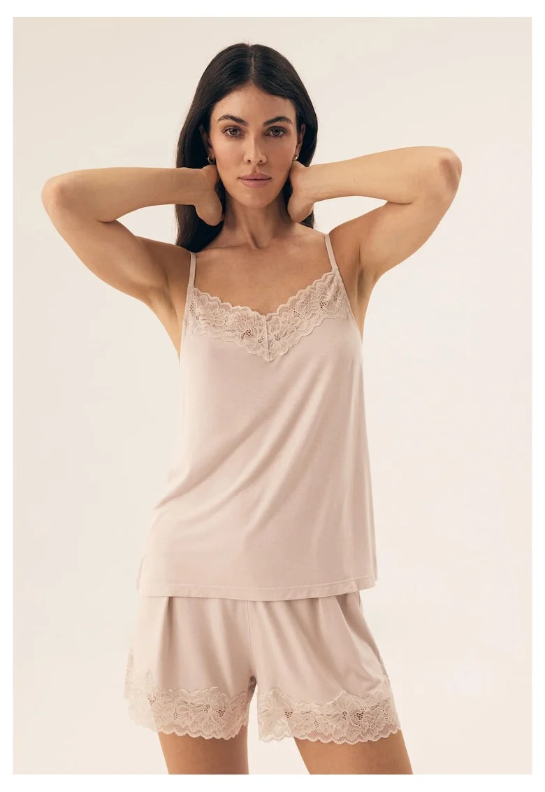 Pijama dama Risotta  Lavanda S