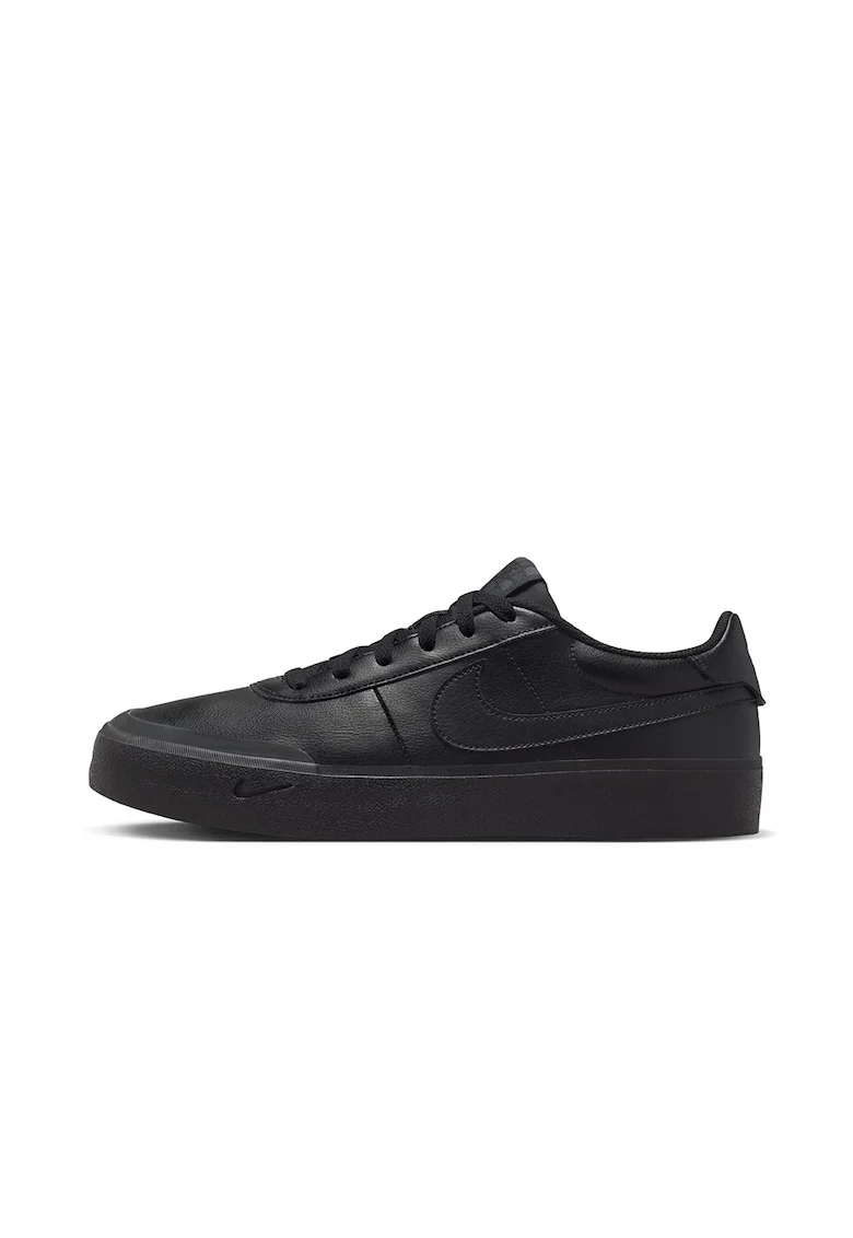 Pantofi sport low-cut din piele ecologica Court, Negru