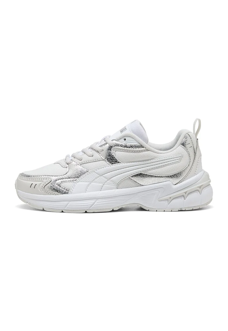 Pantofi sport Milenio Tech 2000 low-cut, Gri deschis/Alb optic