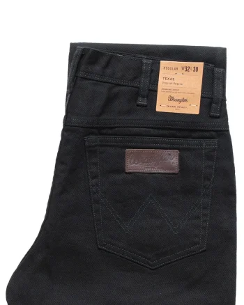 Pantaloni Barbati,  Model TEXAS, Croiala Dreapta Straight Fit, Cu Fermoar, 5 Buzunare, Respirabili, Comozi Pentru Fiecare Zi, Bumbac Durabil, Marimea 32/30, Negru