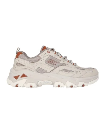 Pantofi sport cu garnituri din piele D'Lites Hiker, Maro taupe deschis