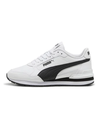 Pantofi sport ST Runner v4 Jr, Alb/Negru