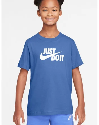 Tricou din bumbac cu decolteu la baza gatului, Alb/Albastru petrol