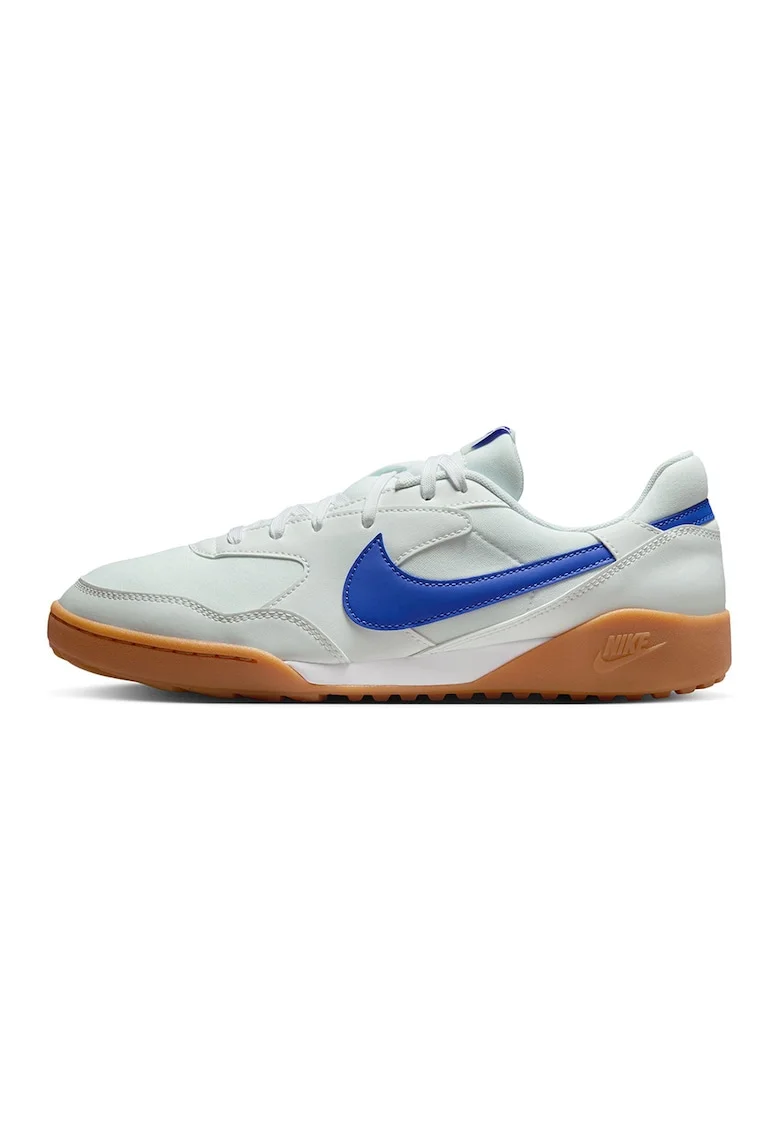 Pantofi sport TERRA MANTA din piele ecologica cu garnituri din material textil, Alb/Albastru