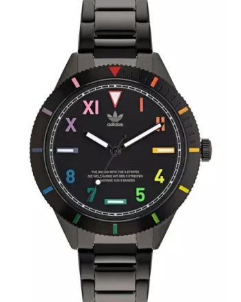Ceas dama  model EDITION THREE SMALL, inox, negru, 36mm