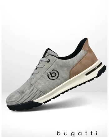 Pantofi casual urban barbati  28248, Gri | Bej