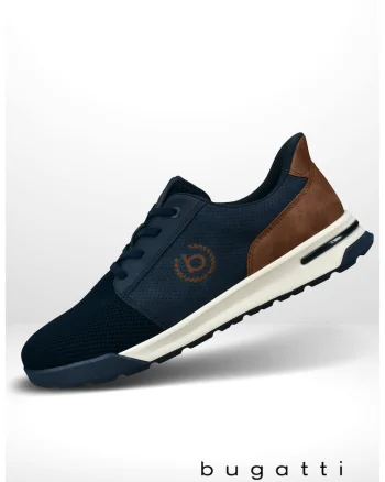 Pantofi casual urban barbati  28170, Albastru inchis
