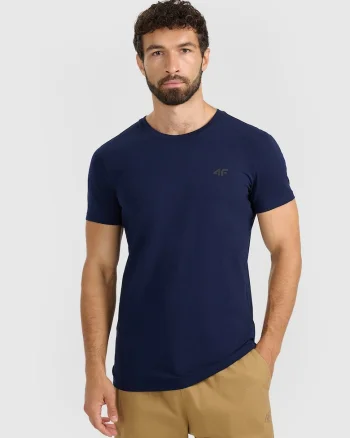 Tricou bărbați  bumbac premium, bleumarin, Bleumarin