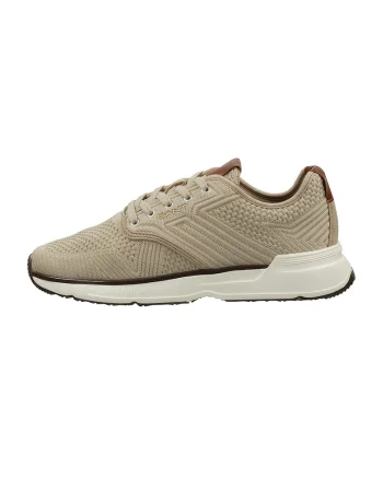 Pantofi sport textili Beeker, Maro taupe
