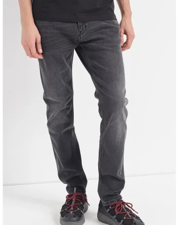 Blugi slim fit 708, Negru stins