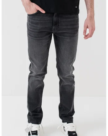 Blugi slim fit, Gri inchis