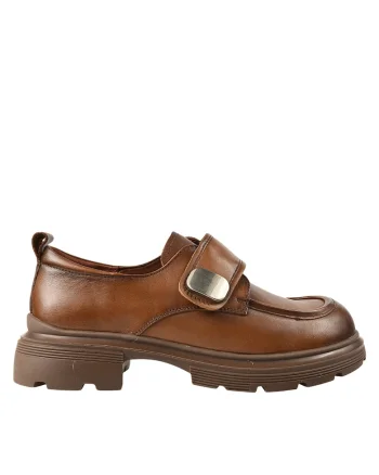 Pantofi casual, dama,  KM 6715 maro