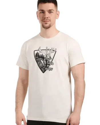 Tricou  Discover, Alb, Alb