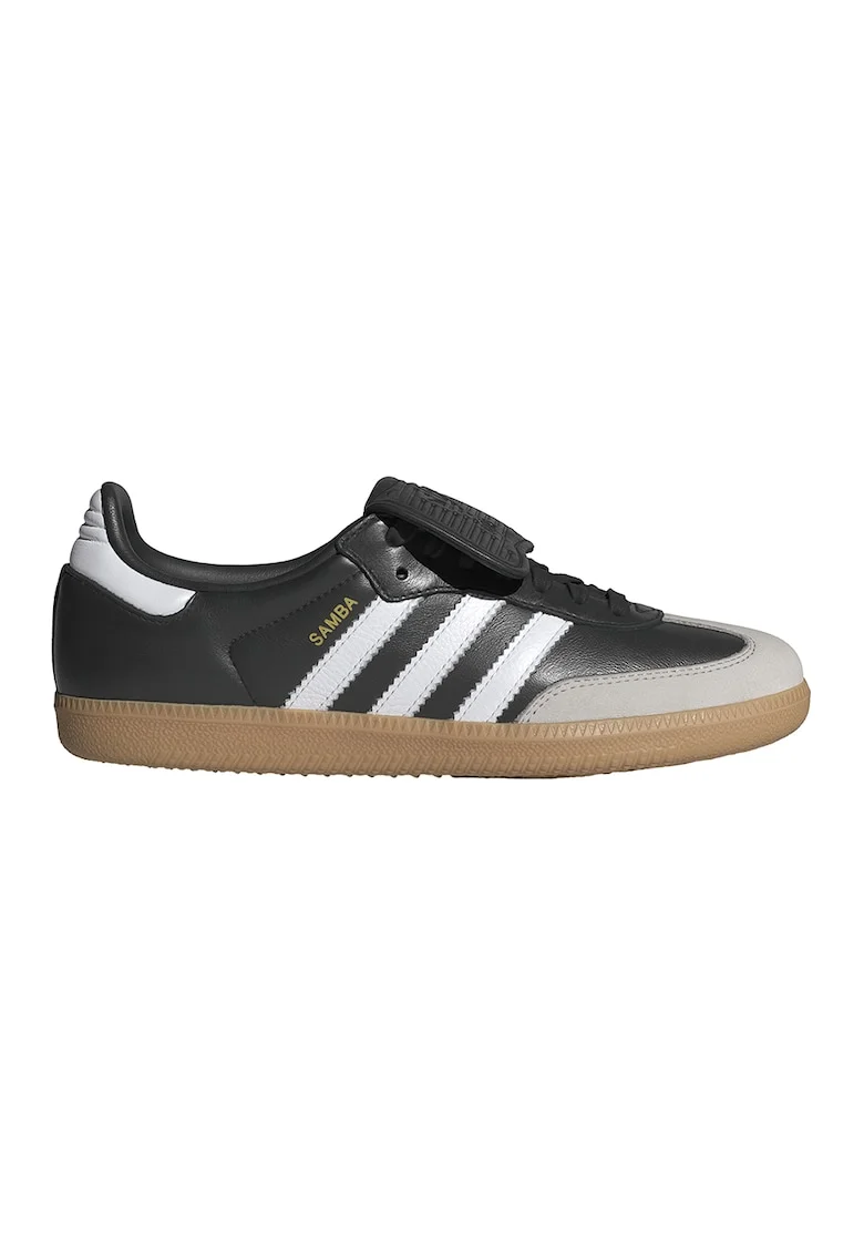 Pantofi sport din piele Samba, Gri deschis/Alb optic/Gri antracit