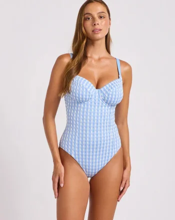 Seafolly costum de baie dintr-o singură piesă pentru femei DD
