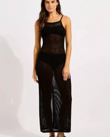 Seafolly rochie de plajă pentru copii Crew Neck