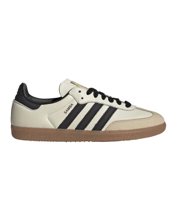 Pantofi sport low cut Samba, Negru/Bej deschis