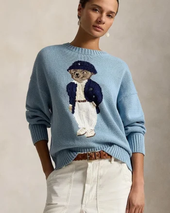 Polo Ralph Lauren pulover pentru femei din bumbac
