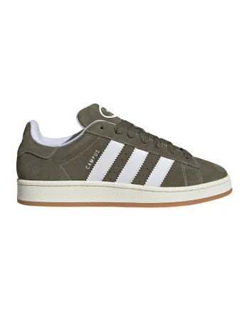Pantofi sport din piele intoarsa Campus 00s, Verde masliniu
