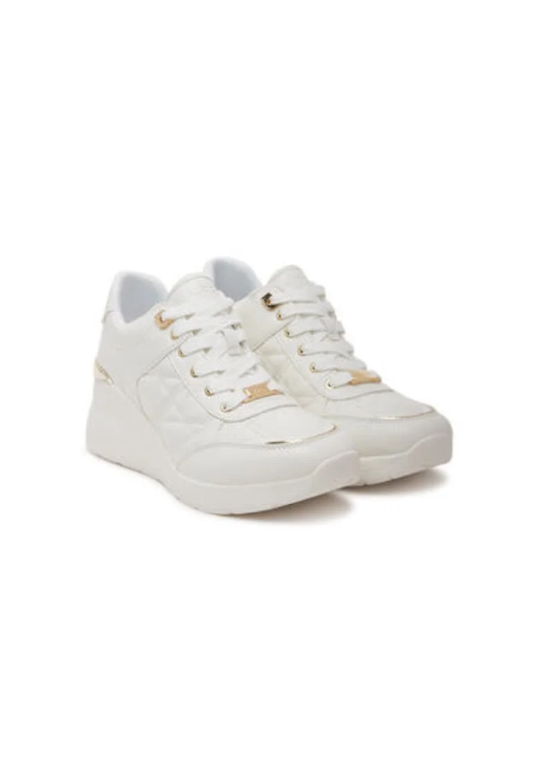 Pantofi sport dama  13706544, Piele ecologica, Alb
