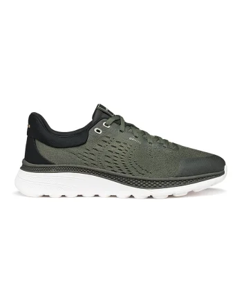 Pantofi sport Spherica Actif din material textil, Negru/Kaki inchis