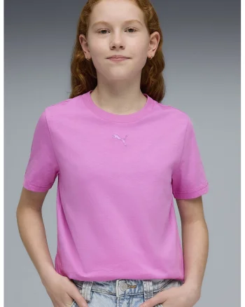 Tricou lejer de bumbac cu decolteu la baza gatului