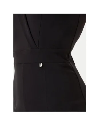 Salopeta dama  CFC0019922002, Poliester, Negru, Negru