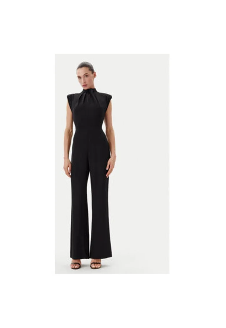 Salopeta dama  CFC0123795003, Poliester, Negru, Negru