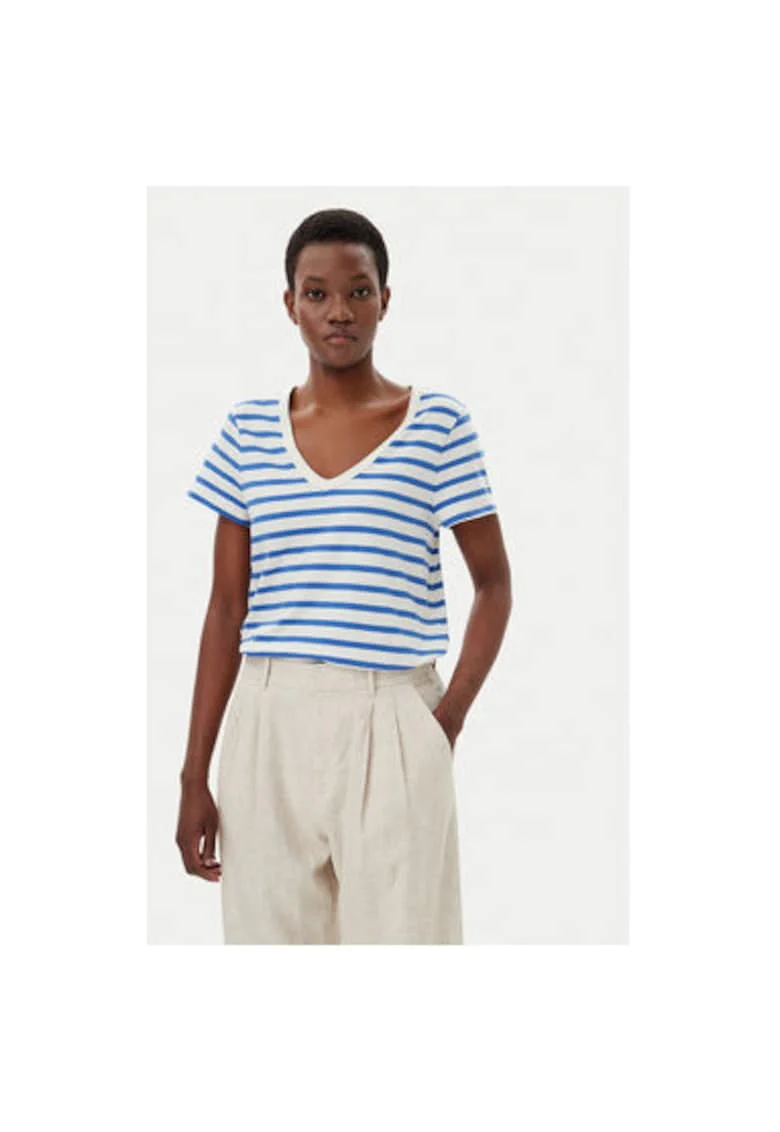 Tricou dama  721625-02, Bumbac, Albastru, Albastru