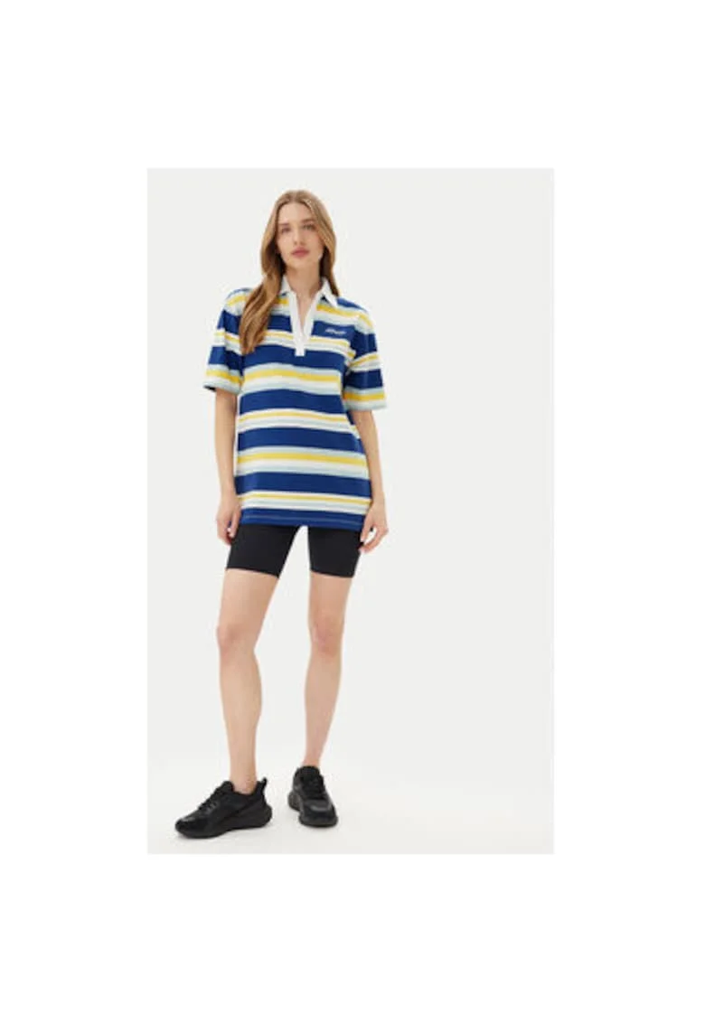 Tricou polo dama  NP0A4ILKSA81, Bumbac, Albastru, Albastru