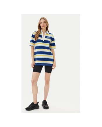 Tricou polo dama  NP0A4ILKSA81, Bumbac, Albastru, Albastru