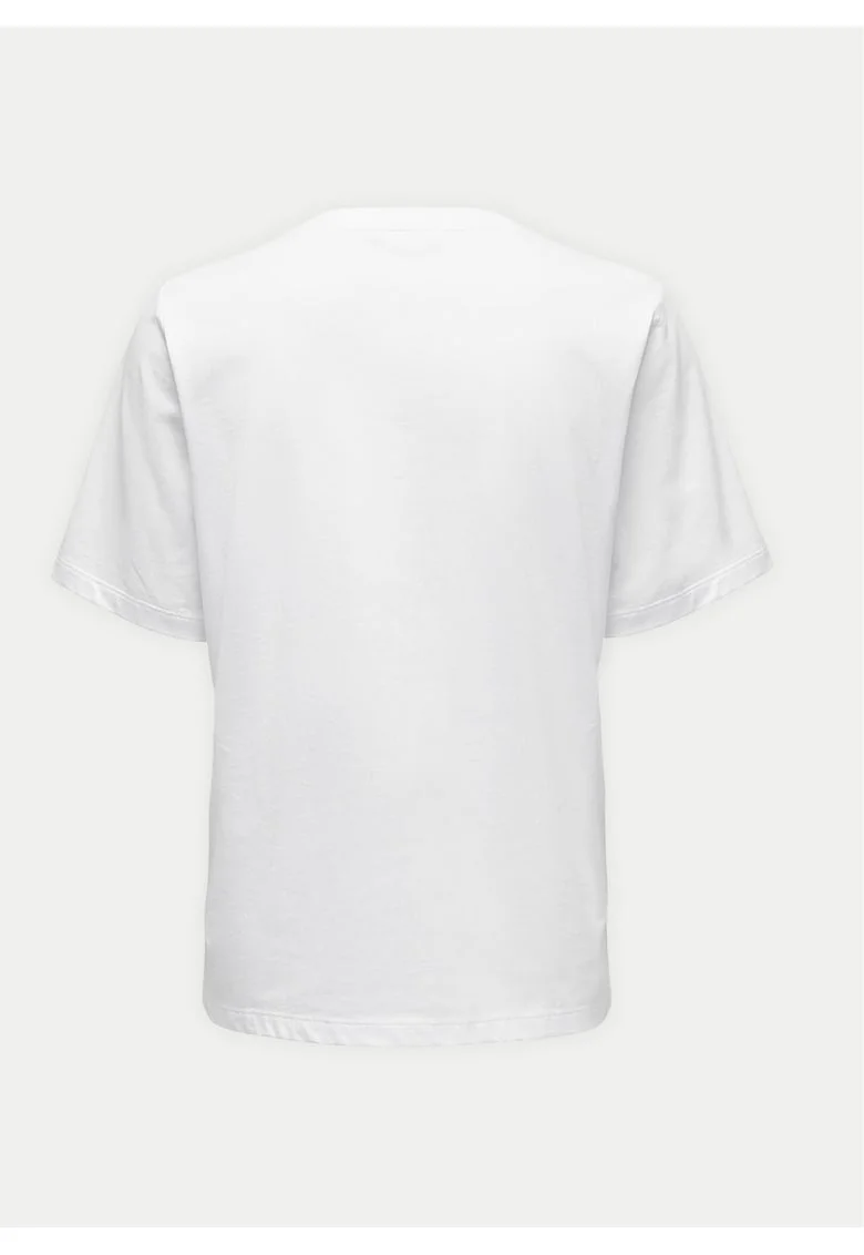 Tricou dama  15270390, Bumbac, XS INTL, Alb