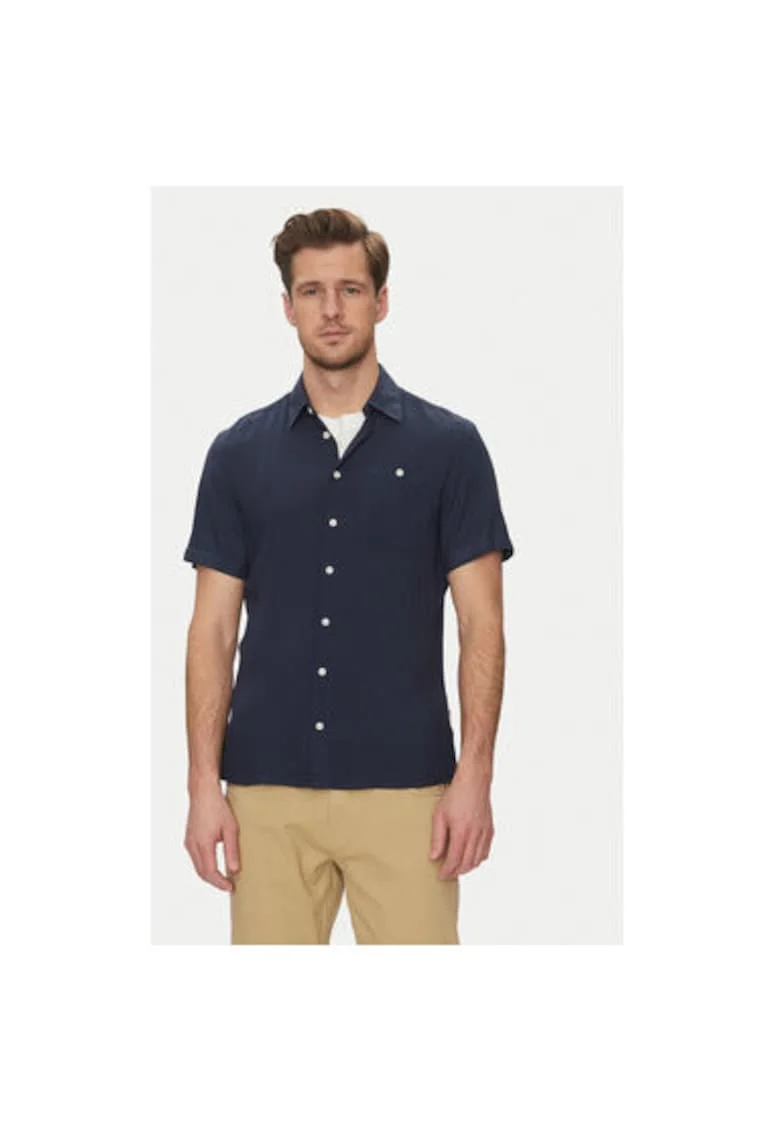 Camasa barbati  20716363, Viscoza, Bleumarin, Bleumarin
