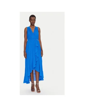 Rochie dama  251-ROSYTA, Poliester, Albastru