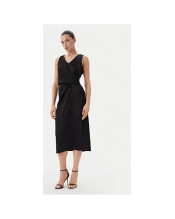 Rochie dama  CFC0122928003, Poliester, Negru, Negru