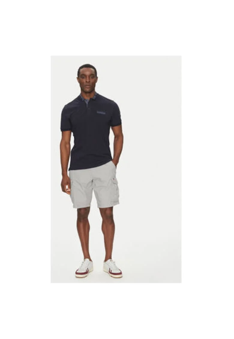 Tricou Polo barbati  NP0A4IN91761, Bumbac, 3XL INTL, Bleumarin