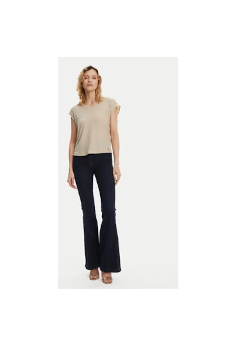 Bluza dama  241-DILI, Poliamida/Poliester, Bej, Bej