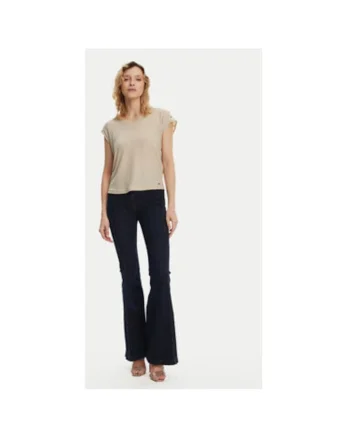 Bluza dama  241-DILI, Poliamida/Poliester, Bej, Bej