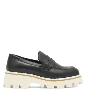 Tenisi dama,  590558851396436, Piele naturala, Negru