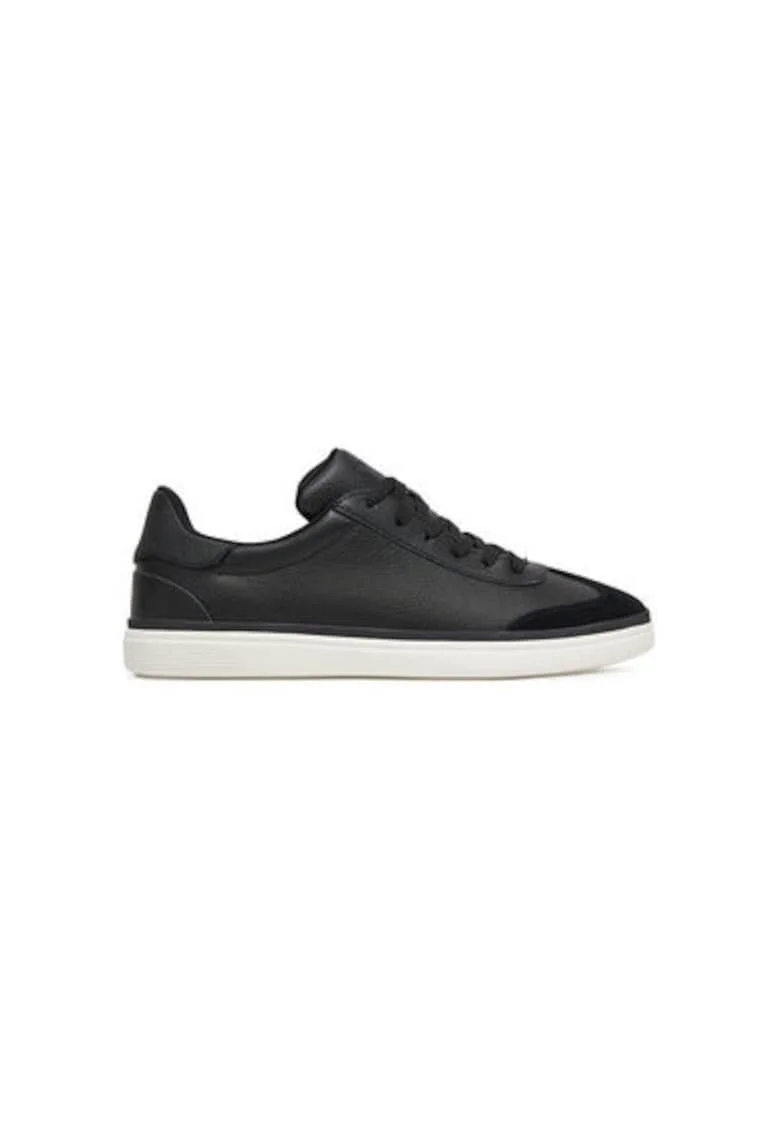 Pantofi sport barbati  13876973, Piele ecologica, Negru