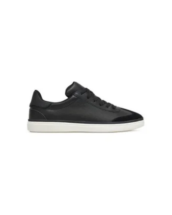 Pantofi sport barbati  13876973, Piele ecologica, Negru