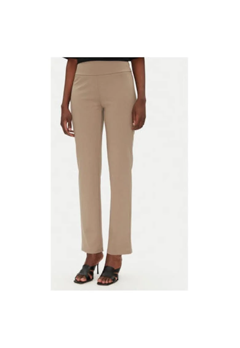 Pantaloni dama  20615363, Poliester/Viscoza, Bej, Bej