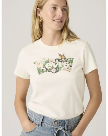 Tricou regular-fit cu imprimeu grafic, Verde pal/Alb murdar