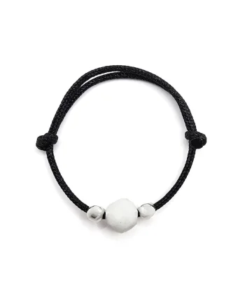 Inel handmade, ajustabil, din argint 925,  pietre sempretioase piatra lunii, alb