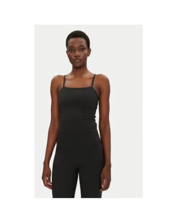 Top dama  1037, Poliester reciclat, Negru, Negru