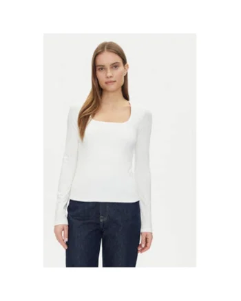 Bluza dama  637795-02, Bumbac, Alb, Alb