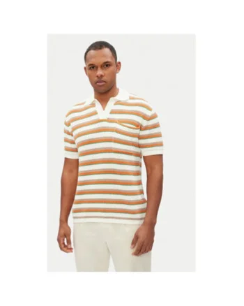 Tricou polo barbati  PM702510, Bumbac, Bej, Bej